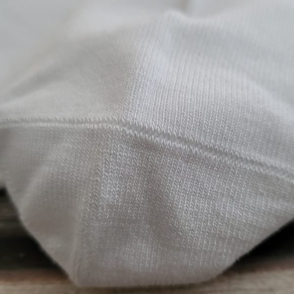 seam of socks on toes