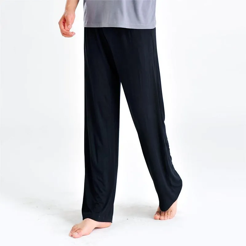 half-body men in black pants