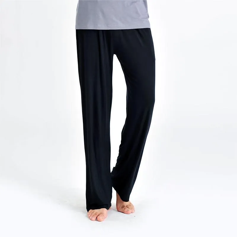 half-body men in black pants