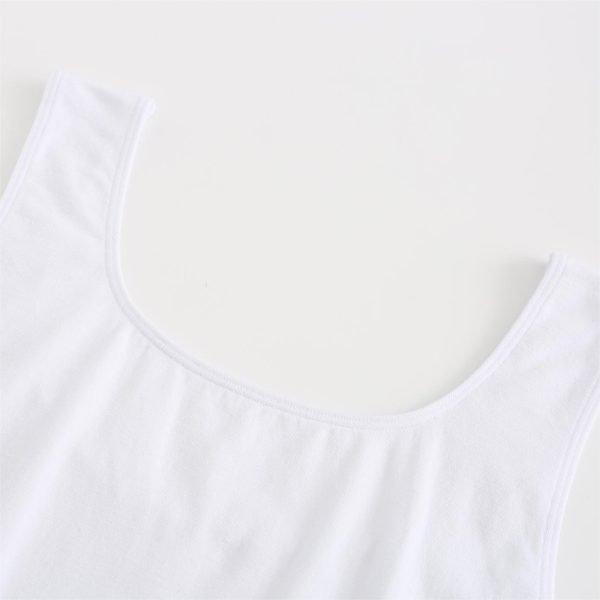 tank top in white back