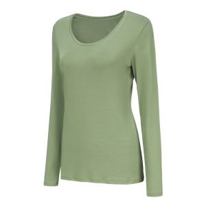 jade green long sleeves