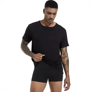 men in black underwear