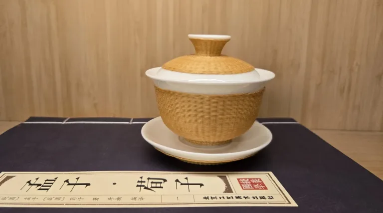 bamboo tea cup